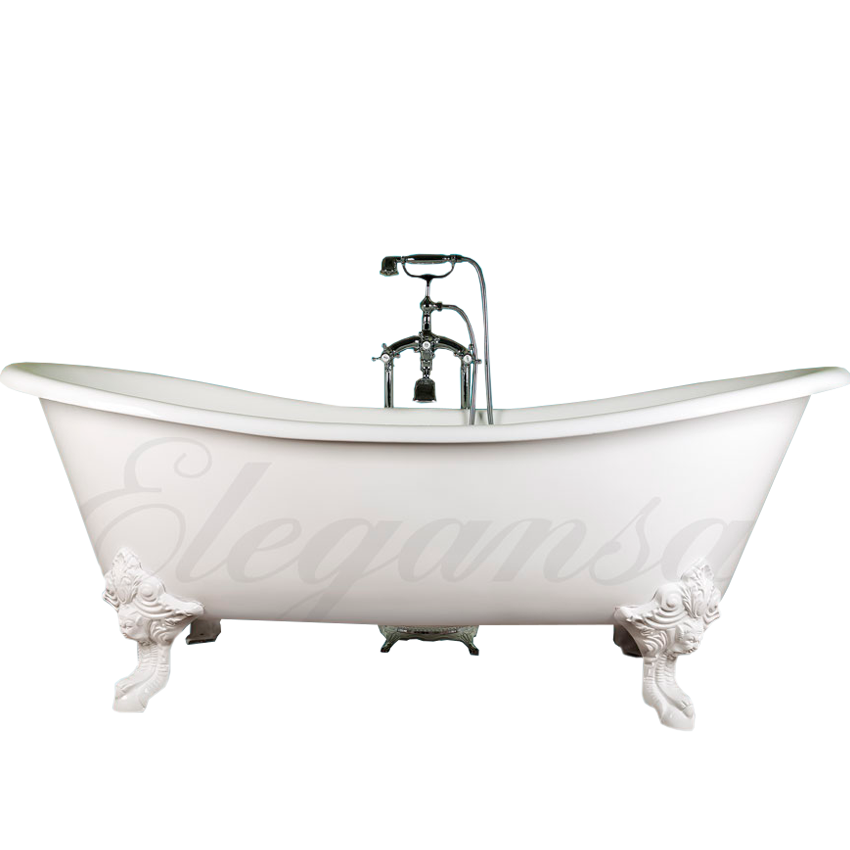 Чугунная ванна ELEGANSA NADIA - 180x80 white