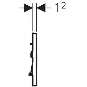 Кнопка смыва Geberit Sigma 30
