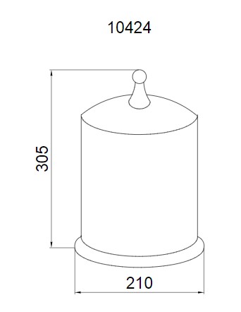 Ведро Boheme IMPERIALE 10424