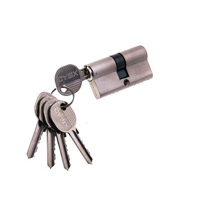 Цилиндровый механизм простой MSM ключ-ключ N80mm SN матовый никель