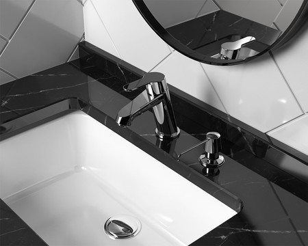 Дозатор для жидкого мыла Paini 53CRDISPABS