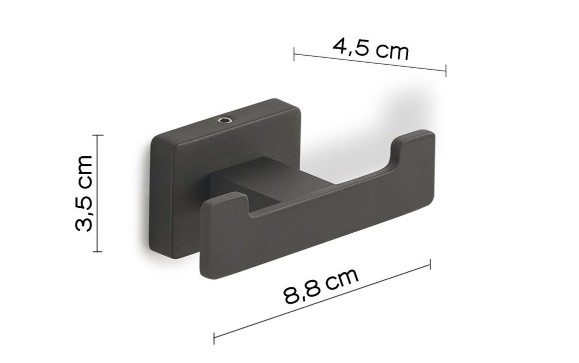 Крючок двойной Gedy G-Atena 4426(14)