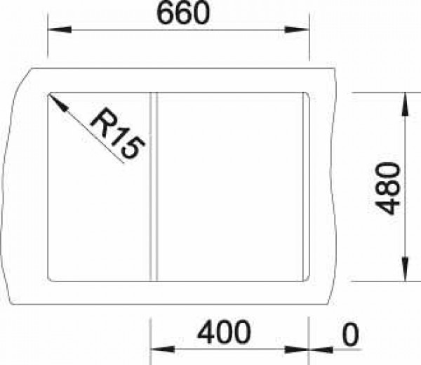 Кухонная мойка Blanco Enos 40S