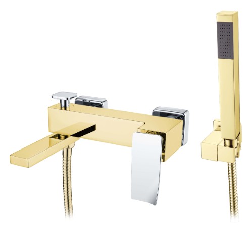 Смеситель для ванны Boheme Q 143-GCR.2