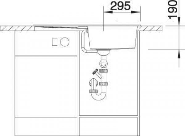 Кухонная мойка Blanco Metra 5S