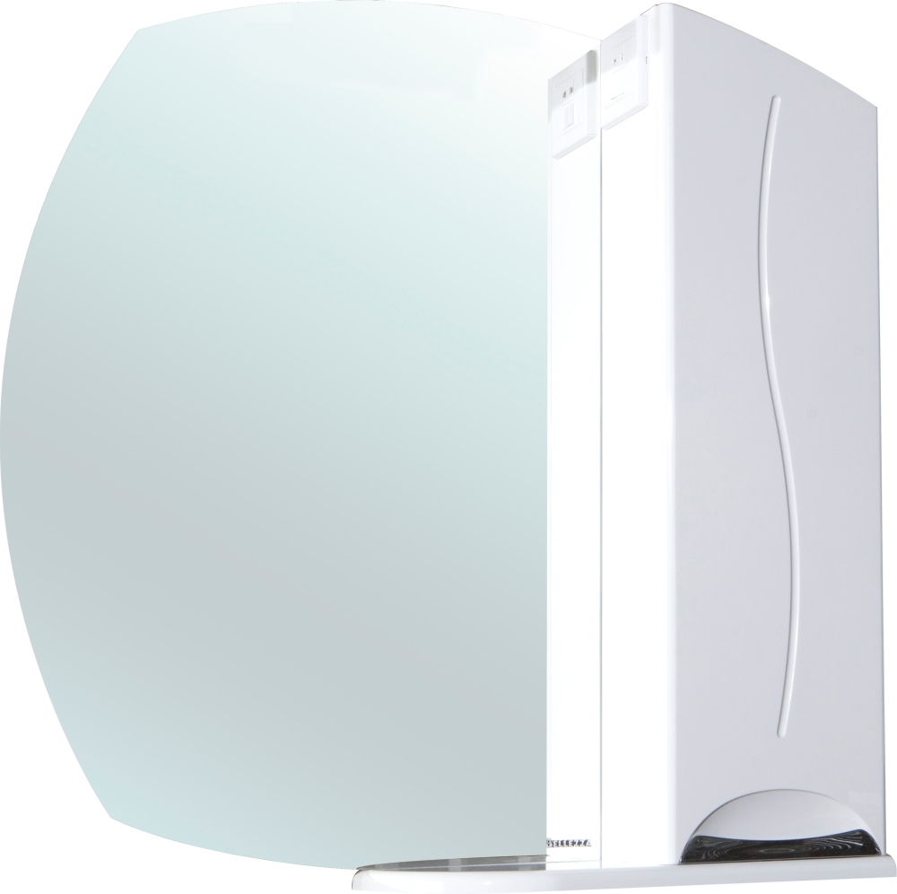 Зеркало-шкаф Bellezza "Глория 65" R белый