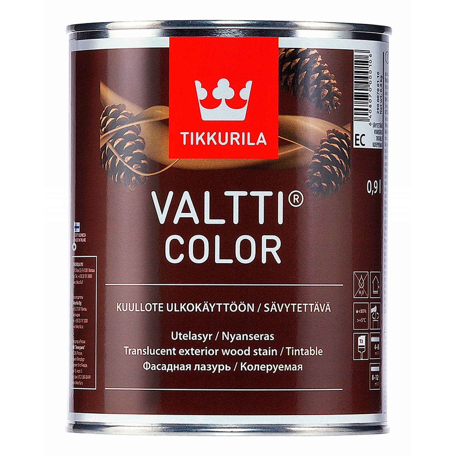 Антисептик Tikkurila Valtti Color лессирующий для дерева
