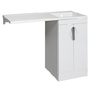 Тумба с раковиной Runo "Лира 45" L/R