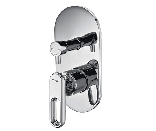 Смеситель скрытого монтажа для ванны и душа WasserKraft Kammel 1841