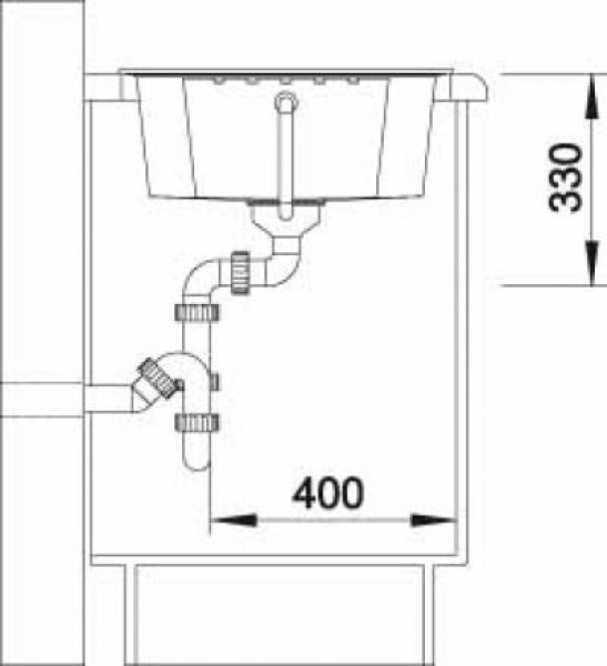 Кухонная мойка Blanco Zia 40S