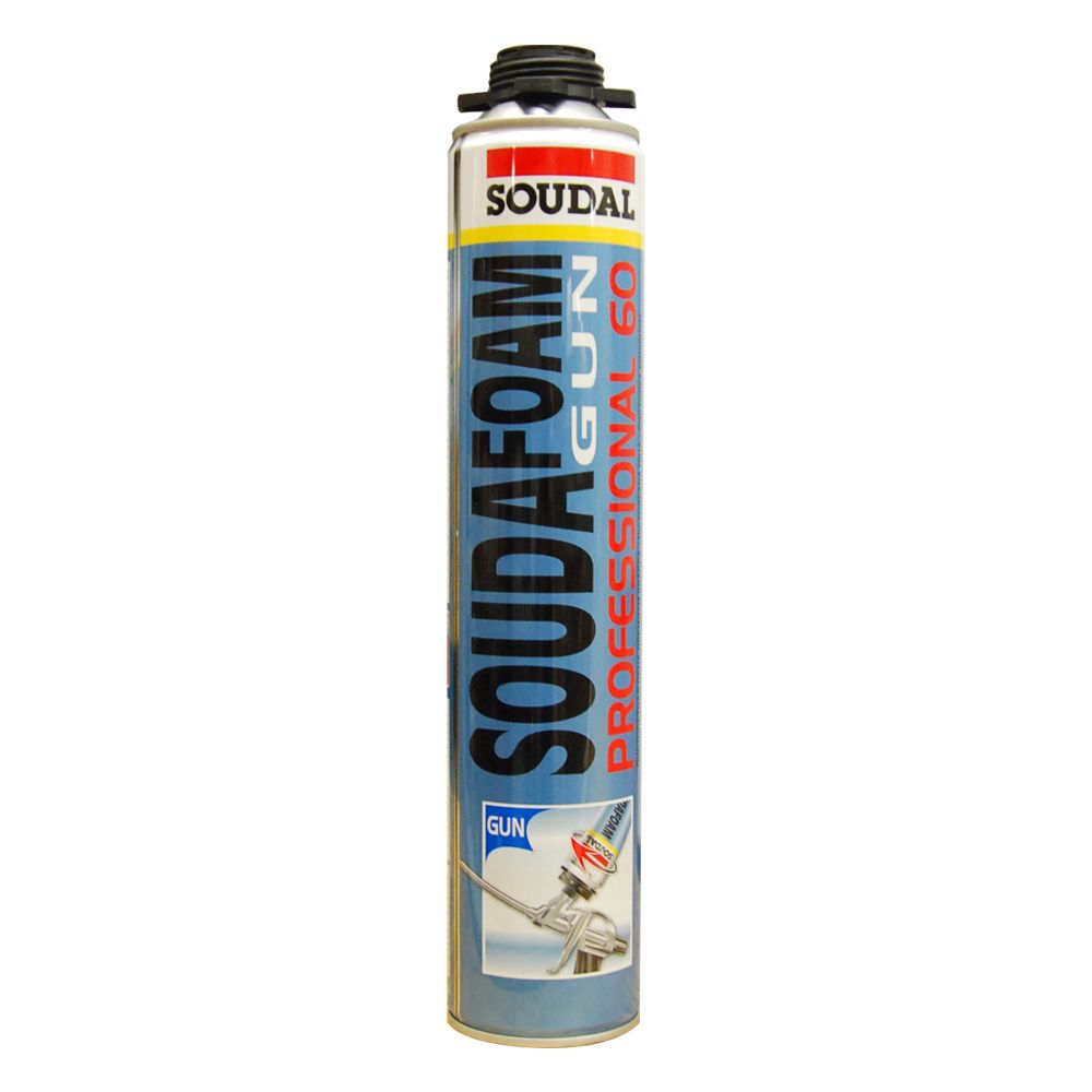 Пена Soudal Soudafoam Professional 60 Click&Fix профессиональная 750 мл