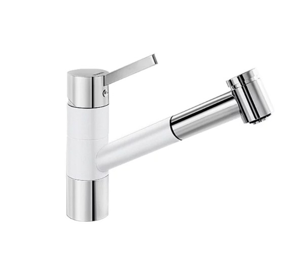 Смеситель для кухни Blanco Tivo-S Silgranit с выдвижным душем