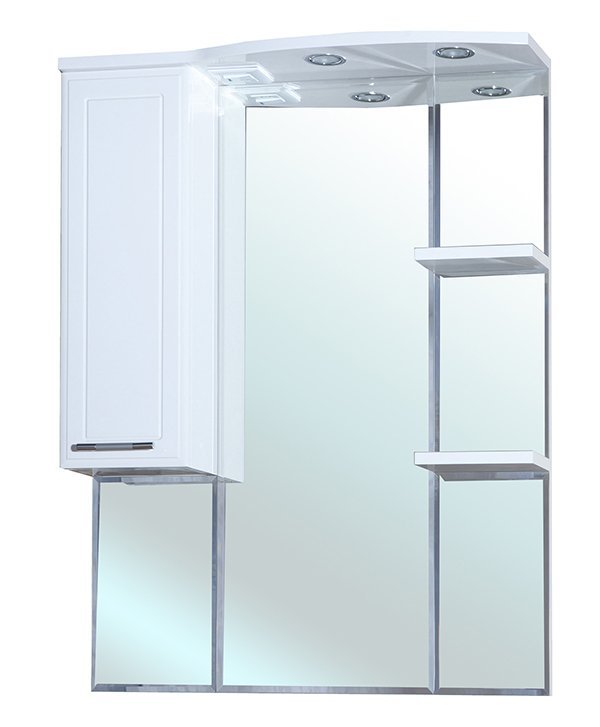 Зеркало-шкаф Bellezza "Коралл 85" R/L белый
