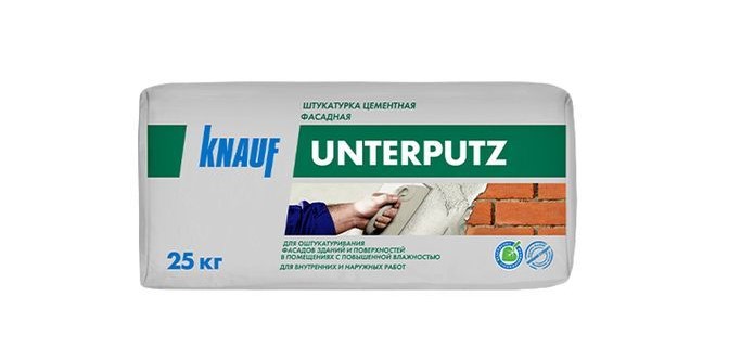 Штукатурка цементная Knauf Unterputz фасадная 25кг