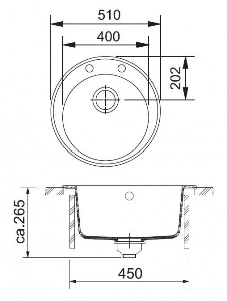 Кухонная мойка Franke Ronda ROG 610-41