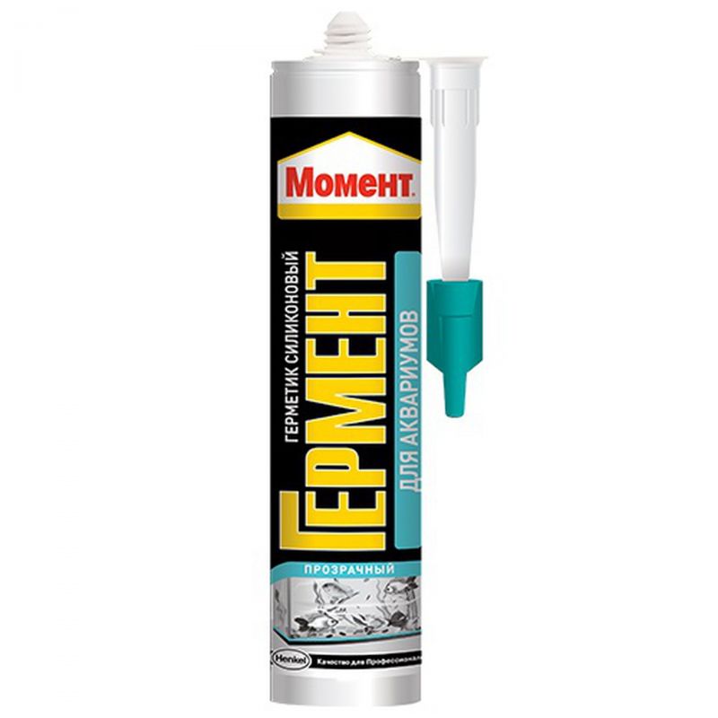 Герметик Момент Гермент силиконовый для аквариумов 280мл
