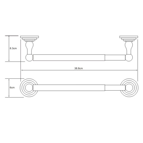 Полотенцедержатель WasserKraft Isar K-7391
