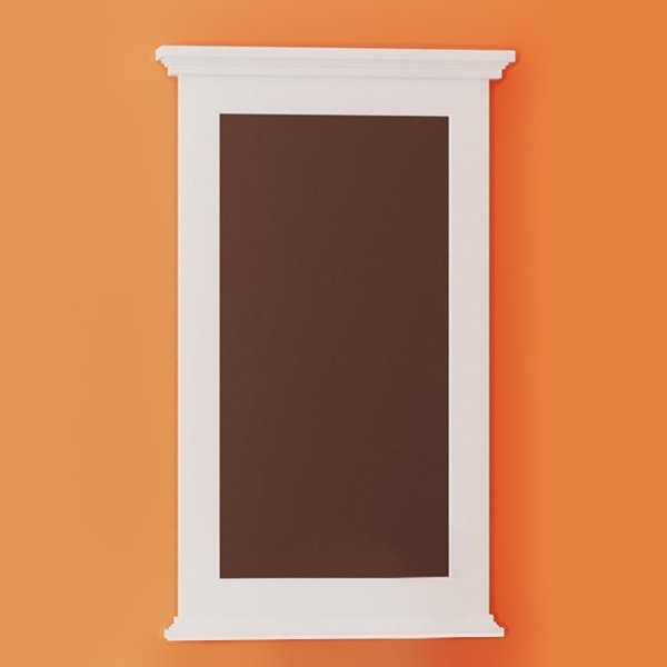 Зеркало Opadiris "Палермо" 50 белое матовое