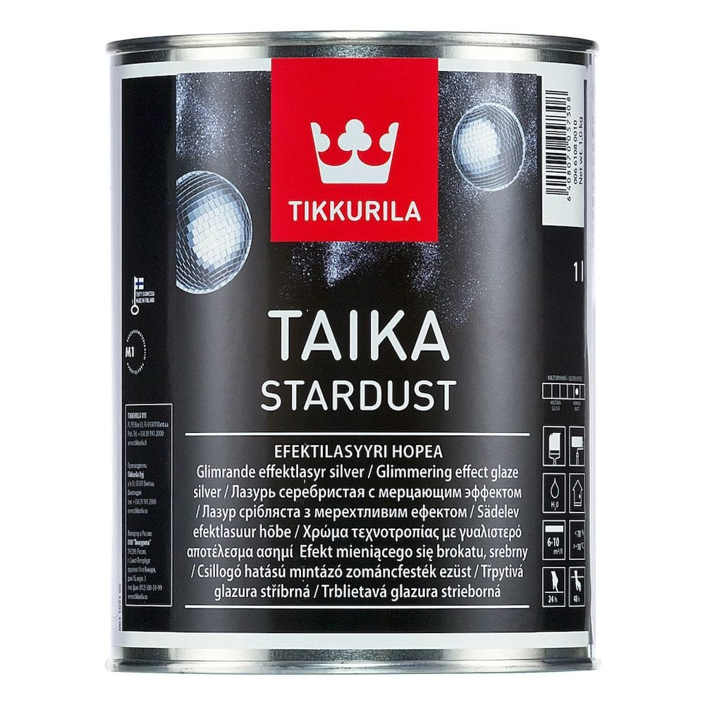 Лазурь Tikkurila Taika Stardust с мерцающим эффектом