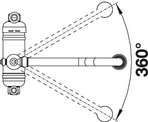 Смеситель для кухни Blanco Sora