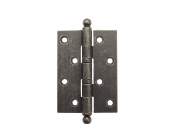 Петля дверная универсальная Venezia CRS010 102x76x3 античное серебро