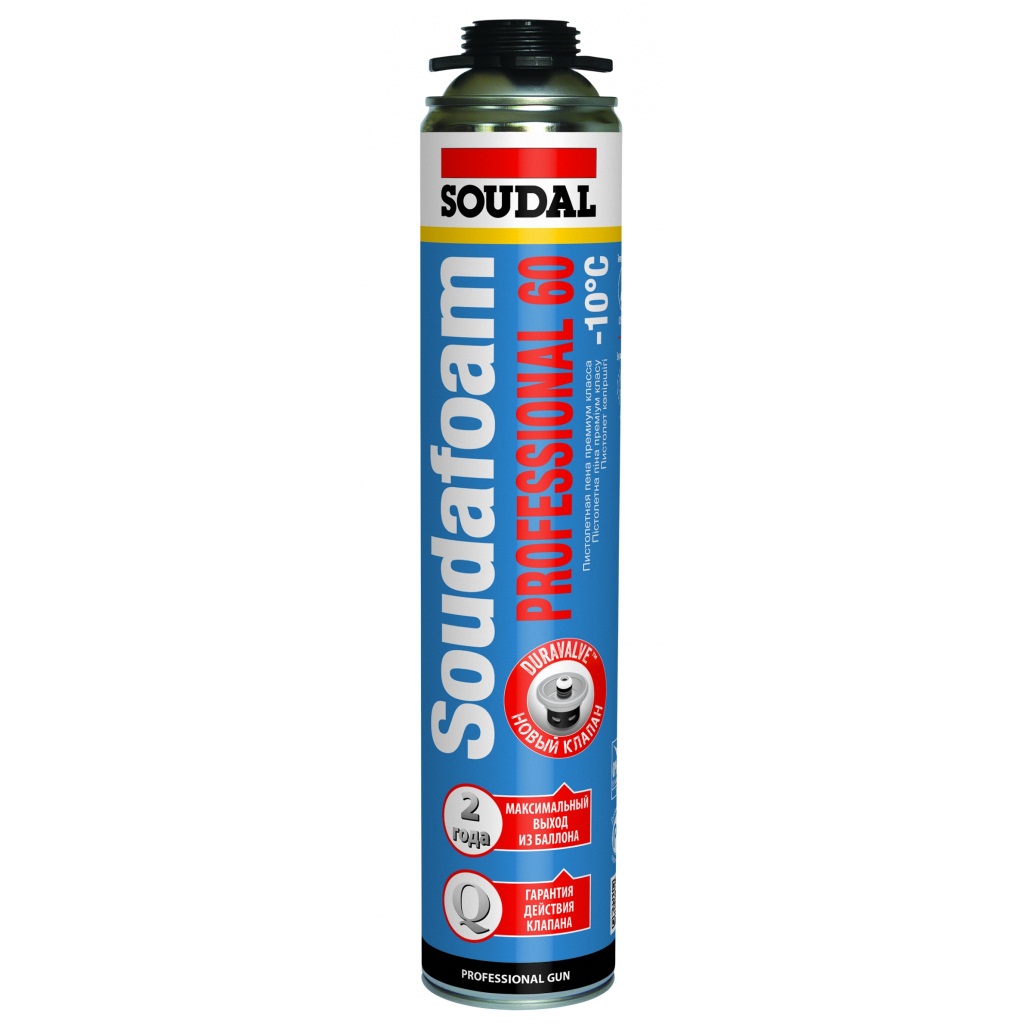 Пена Soudal Soudafoam Professional профессиональная зимняя 750 мл