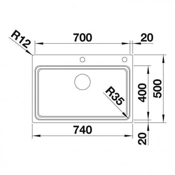 Кухонная мойка Blanco Etagon 700-IF-A
