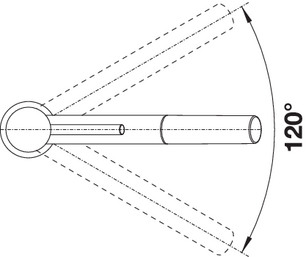 Смеситель для кухни Blanco Kano-S (хром)