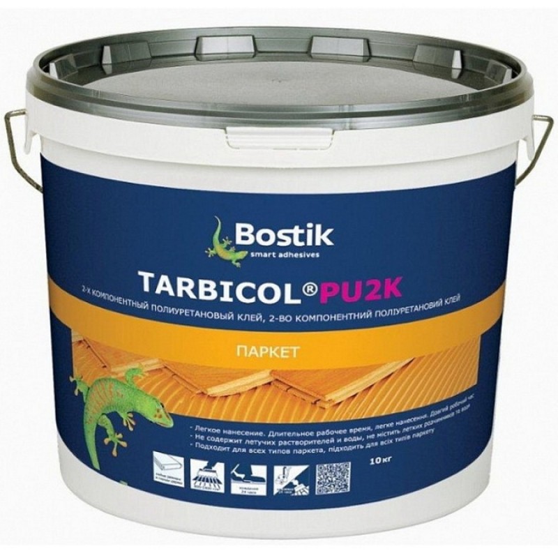 Клей Bostik Tarbicol PU 2K для паркета полиуретановый двухкомпонентный