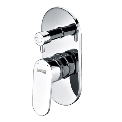 Смеситель скрытого монтажа для ванны и душа WasserKraft Donau 5341