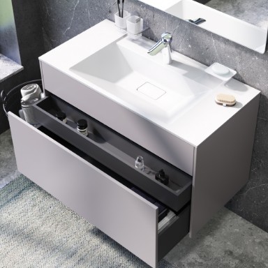 Комплект мебели для ванной комнаты AM.PM Inspire 2.0 BK50GD