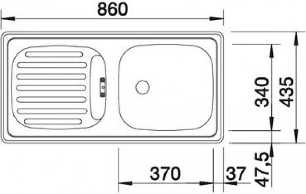 Кухонная мойка Blanco Flex