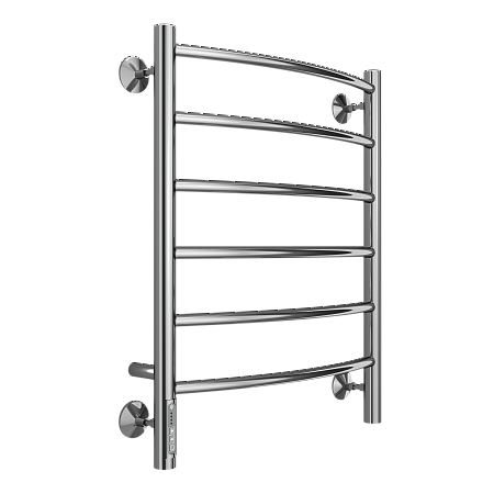 Полотенцесушитель электрический TERMINUS Классик П6 500х650 Электро (quick touch) справа