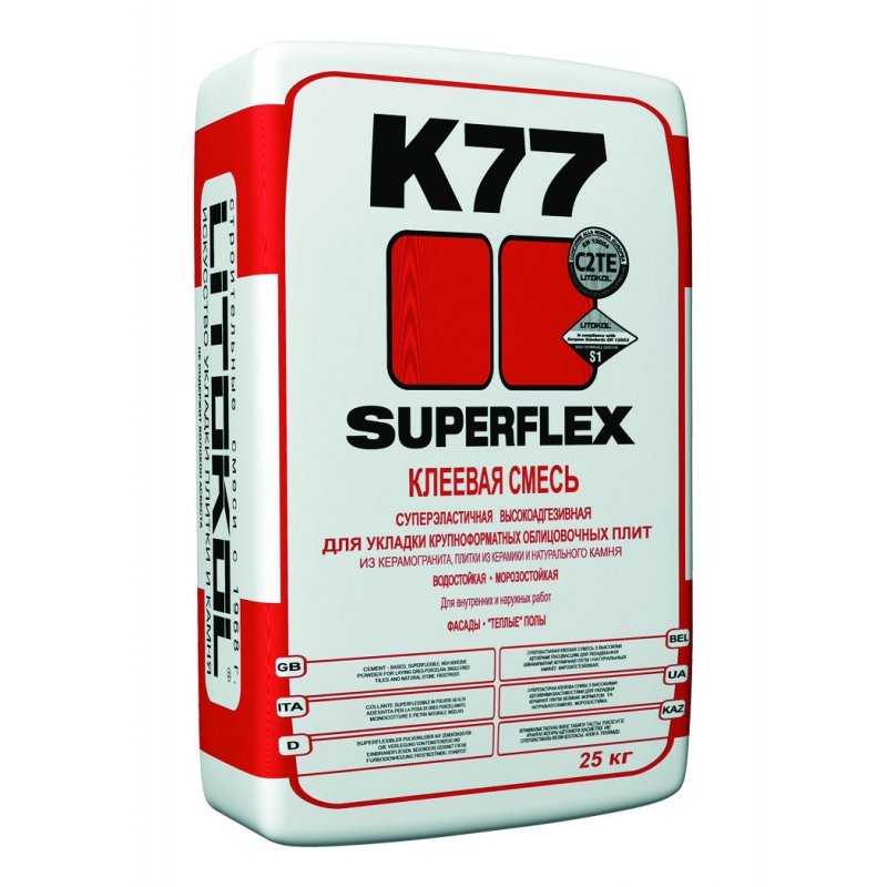 Клей Litokol Superflex K77 для укладки плитки