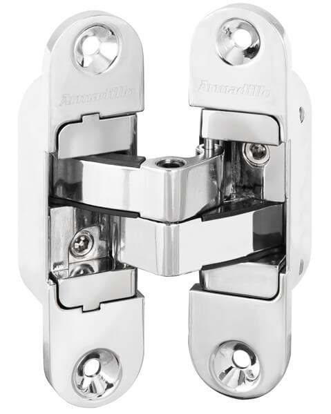 Дверная петля скрытой установки правая Armadillo U3D6200R CP (Architect 3D-ACH 60) хром 60 кг