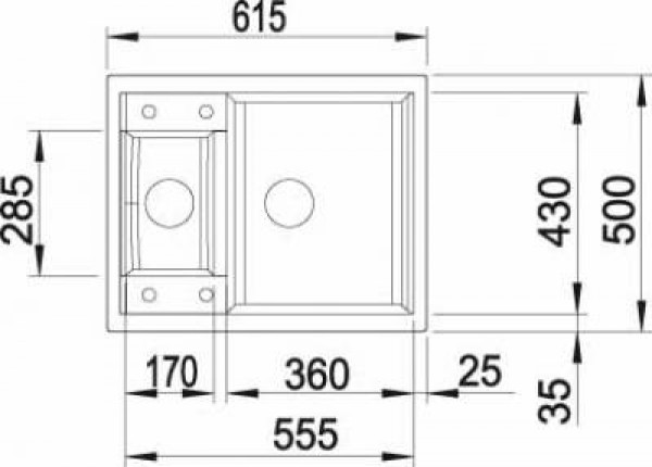 Кухонная мойка Blanco Metra 6