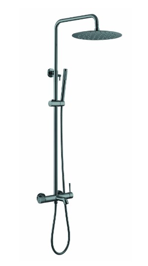Стойка для душа со смесителем Boheme UNO 468-SGM