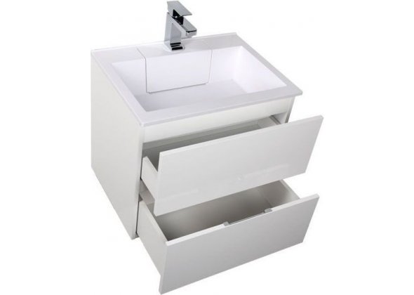 Тумба с раковиной Aquanet "Алвита 60" белая