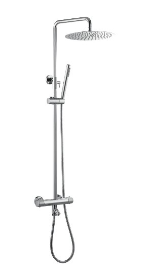 Душевая система Boheme UNO 468-T-CR с термостатом