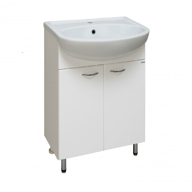 Тумба с раковиной Runo "Уют 55"
