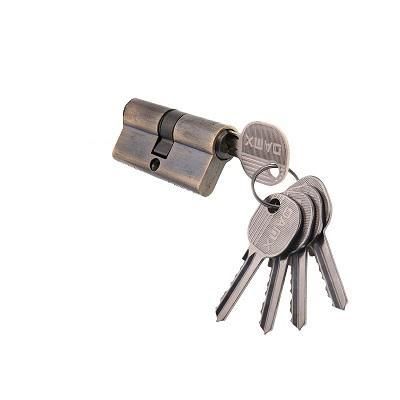 Цилиндровый механизм простой MSM ключ-ключ N70mm AB бронза