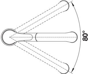 Смеситель для кухни Blanco Daras-S-F с выдвижным душем