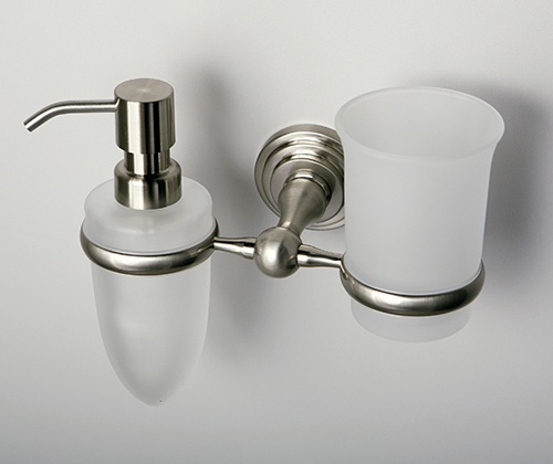 Держатель стакана и дозатора WasserKraft Ammer K-7089