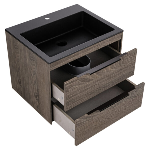 Тумба с раковиной подвесная Vincea Chiara 2D 600