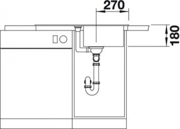 Кухонная мойка Blanco Favos Mini
