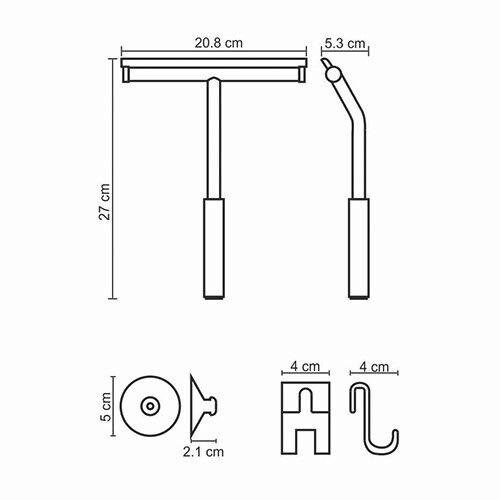 Скребок WasserKraft K-211