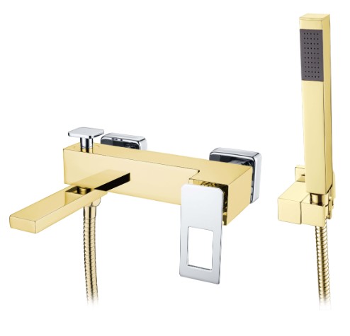 Смеситель для ванны Boheme Q 143-GCR