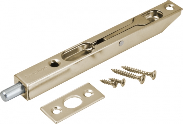 Дверной ограничитель напольный торцевой Armadillo RIGEL17-140 (FB 5-1/2) GP-5 золото