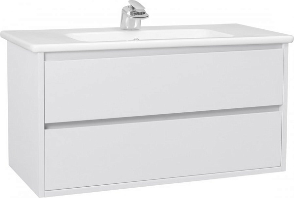 Тумба с раковиной Bellezza "Лоренцо 100" белая 