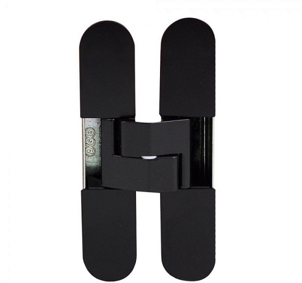 Дверная петля скрытой установки AGB Eclipse 2.1 черный E30200.92.93